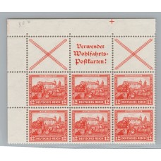 ALEMANIA 1932 ESTAMPILLAS SE-TENANT ZUSAMMENDRUCKE NUEVAS CON GOMA CASI TODAS MINT !!! HERMOSA Y RARA PIEZA